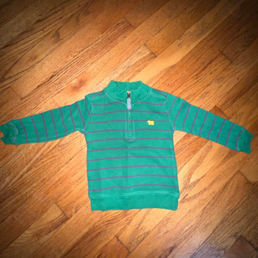 Carters infant half zip sweater